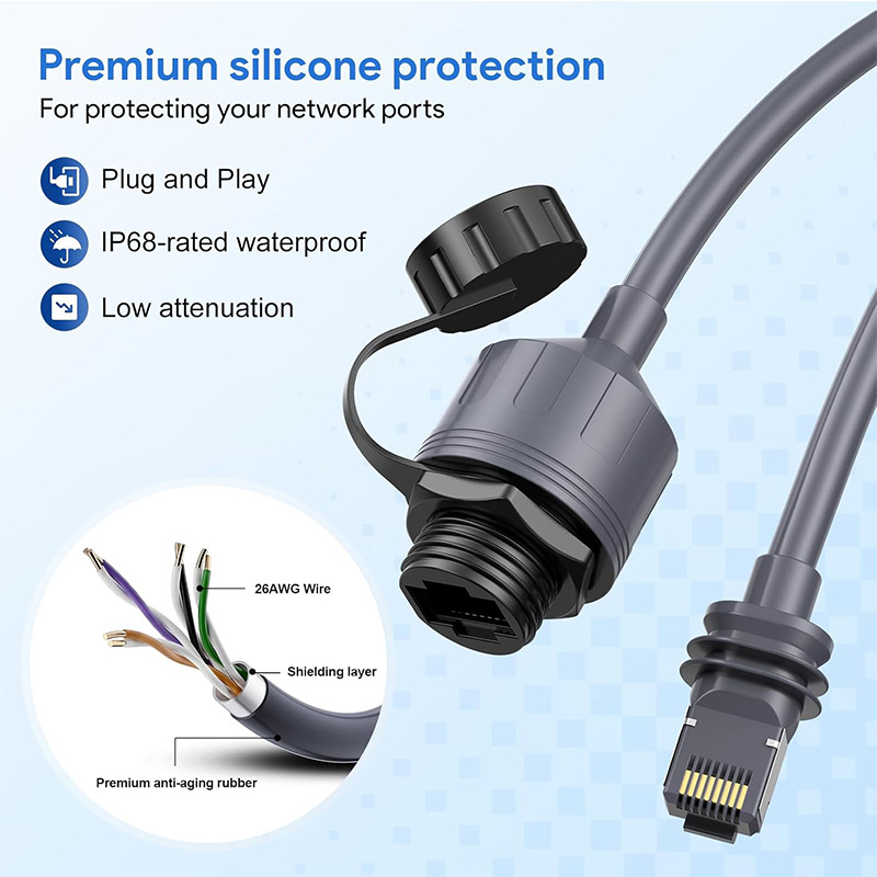 Starlink Gen3 to RJ45 Conversion Cable detail 1