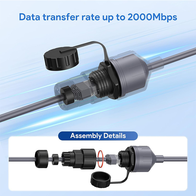 Starlink Gen3 to RJ45 Conversion Cable detail 2