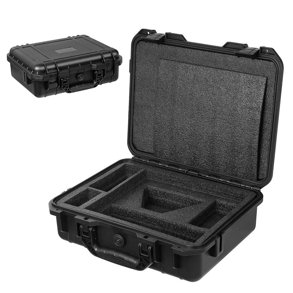 Mini in hard travel case with all accessories foam-cut