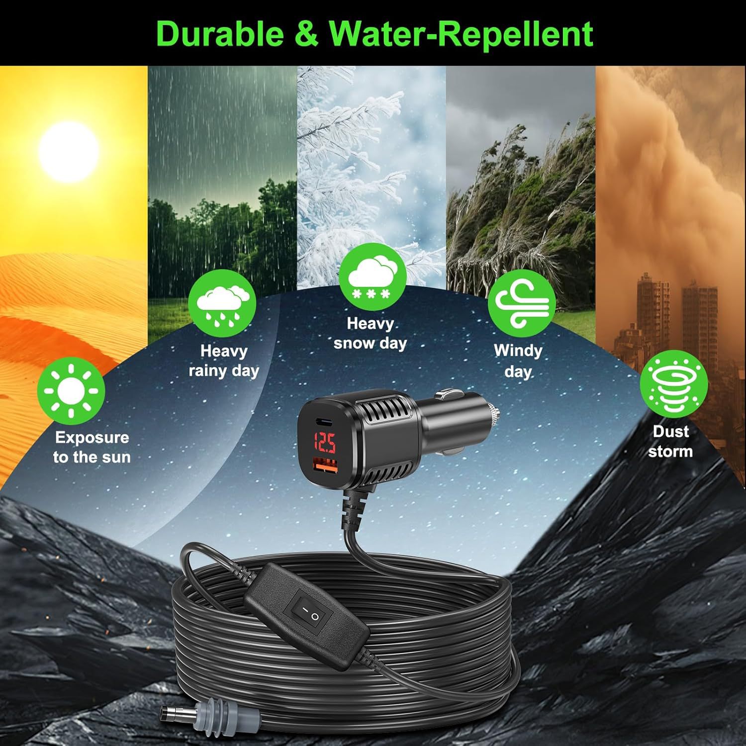 Starlink Mini 12 V Cigarette Cable detail 4