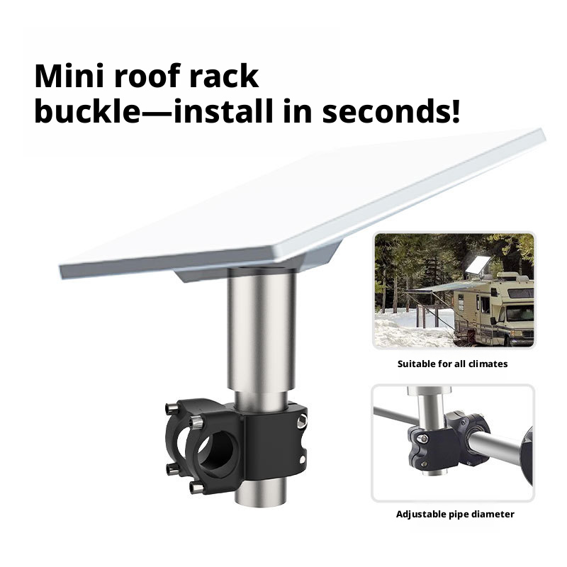 Starlink Mini Roof Pipe-Clamp Mount detail 1